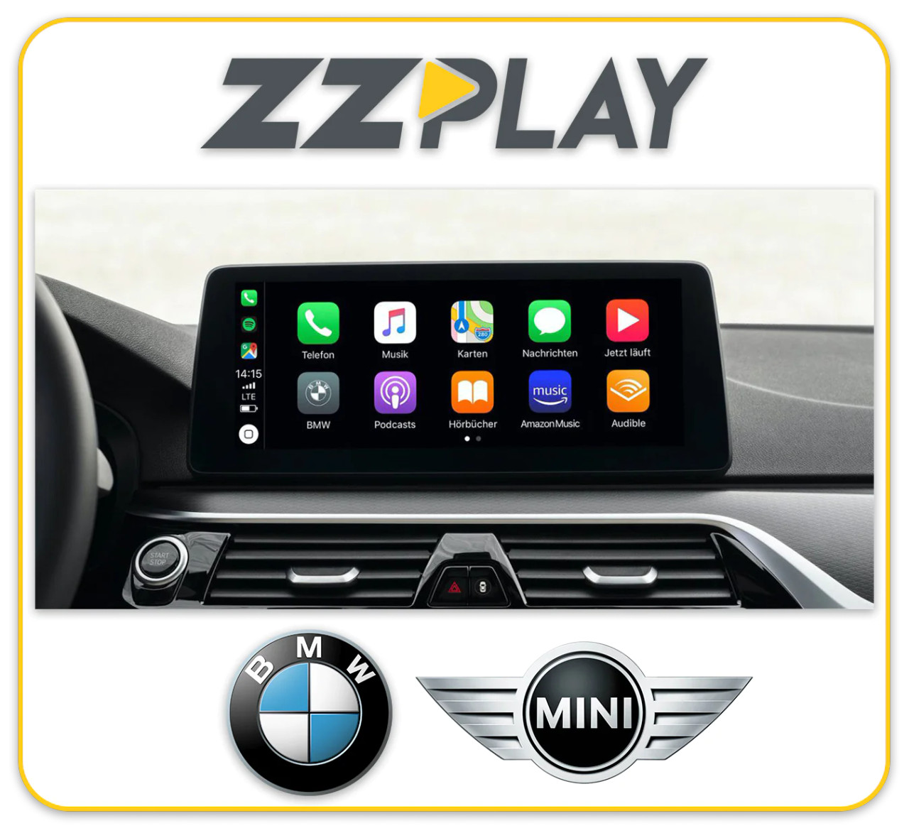 ZZ2 IT3-NBT Wireless CarPlay/Android Auto Interface for Select BMW ZZ2 IT3-NBT Wireless CarPlay/Android Auto Interface for Select BMW