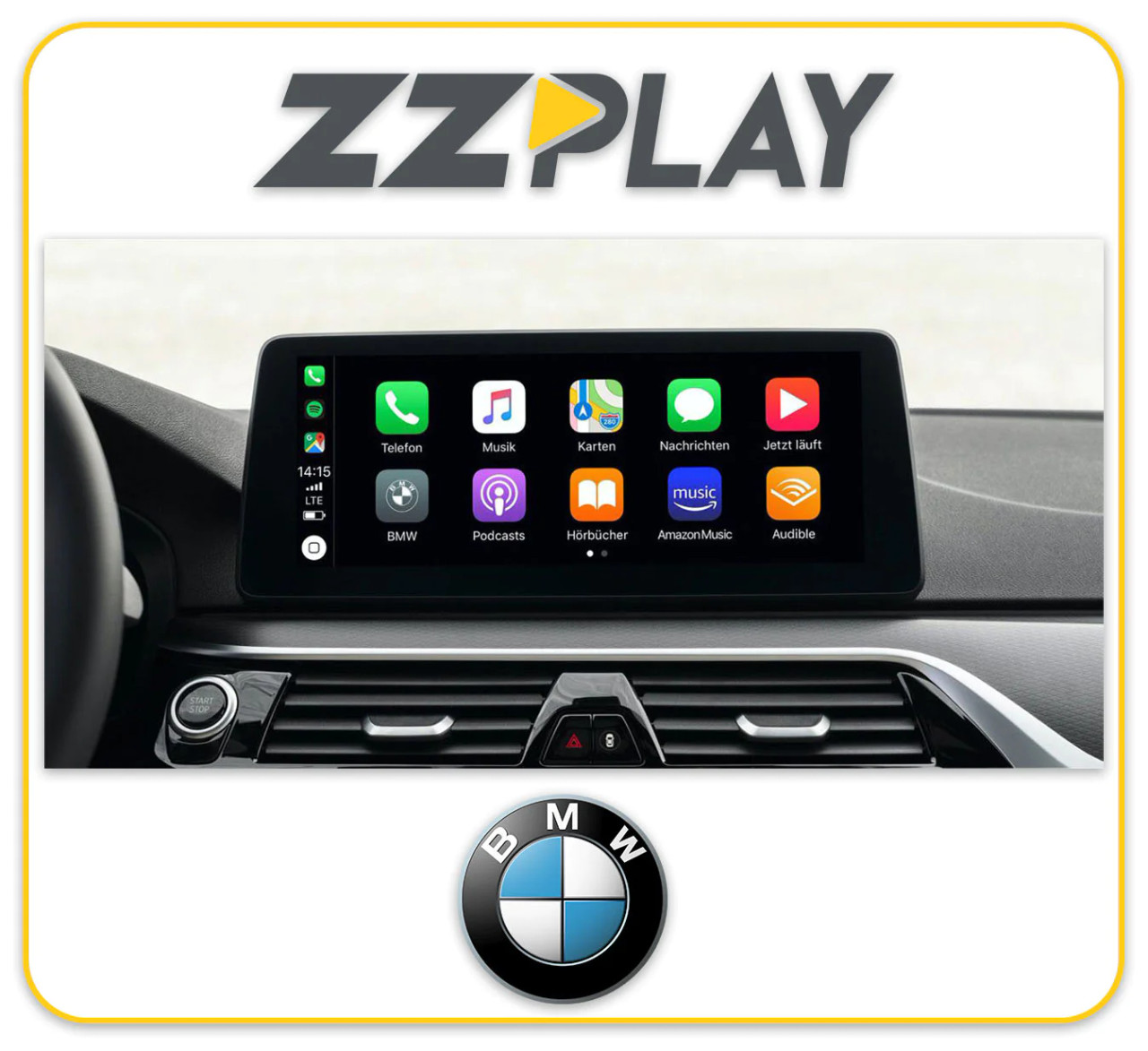 ZZ2 IT3-NBT-i Wireless CarPlay/Android Auto Interface for Select
