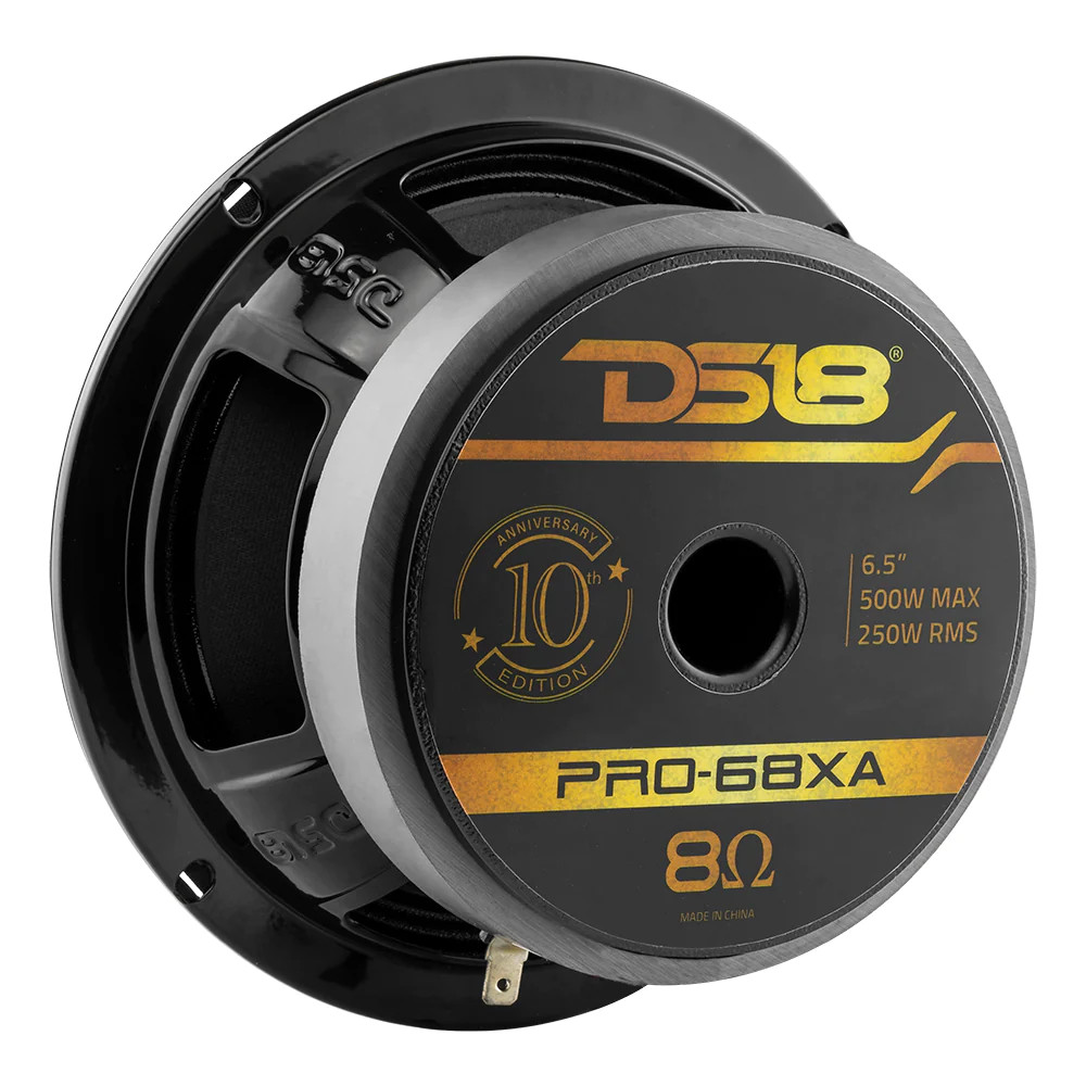 DS18 PRO-68XA 6.5” 10th Anniversary Mid-Bass Loudspeaker 250W RMS