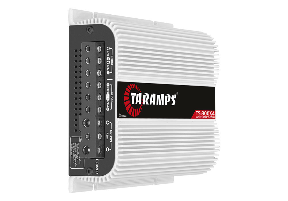 Taramps TS800x4 Class D 4-Channel Amplifier - 200W RMS x 4 at 2