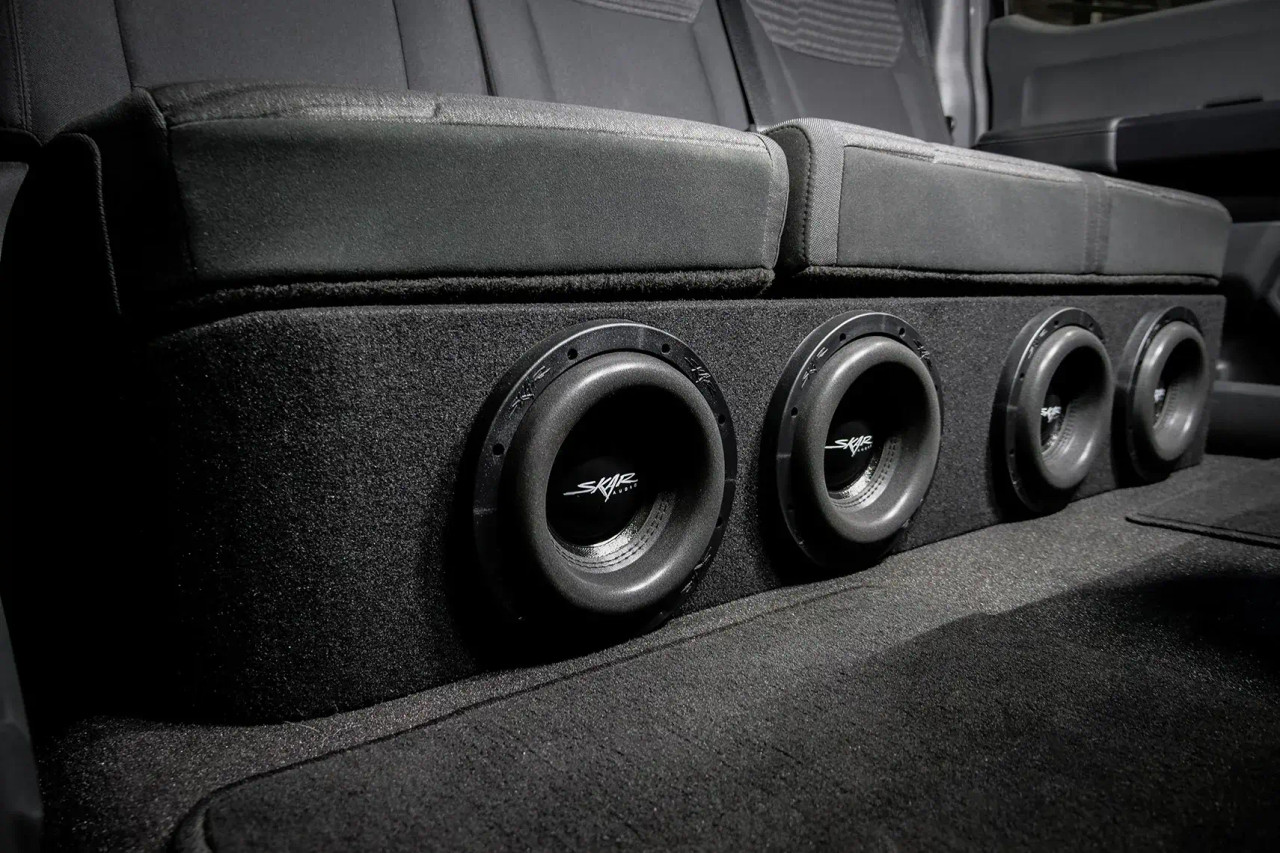 Skar Audio Subwoofer-Gehäuse 10 Zoll Passgenau Für Ford F-150 SuperCrew Cab (2009–2014)