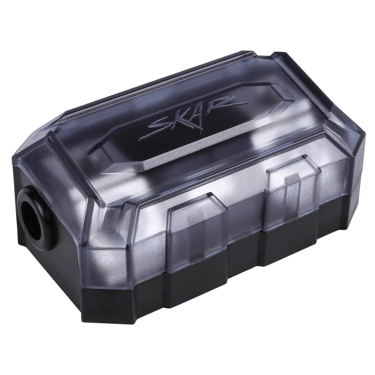 RI Audio RIANL-10 ANL Fuse Holder – 0/4 Gauge Inline For Car Audio Systems, Clear Case