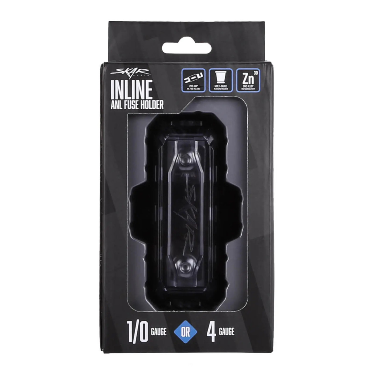 SKY HIGH 200 AMP ANL Fuse Holder BATTERY INSTALL KIT 0 GAUGE 1 FT OFC SKY HIGH 200 AMP ANL Fuse Holder BATTERY INSTALL KIT 0 GAUGE 1 FT OFC