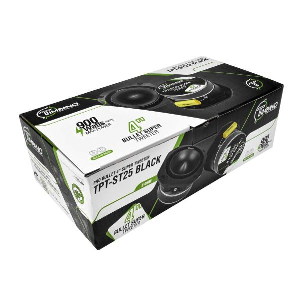 Timpano TPT-ST25 4” 300W RMS PRO Audio Super Tweeters - Black