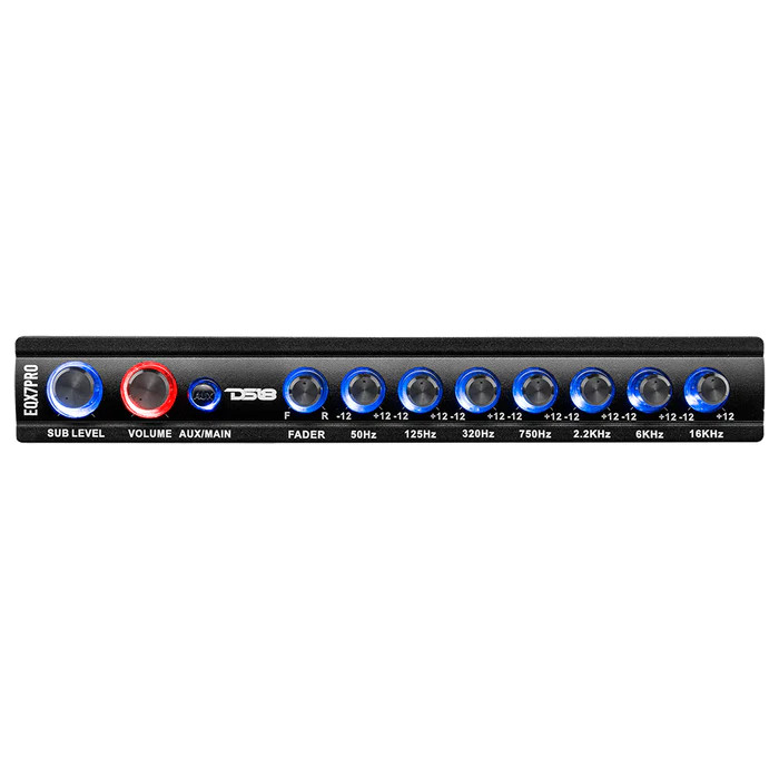 EQUALIZER PROFESSIONAL AUDIO SYSTEM 本体 DS18 EQX7PRO High Volt 7-Band Equalizer with High Level Input