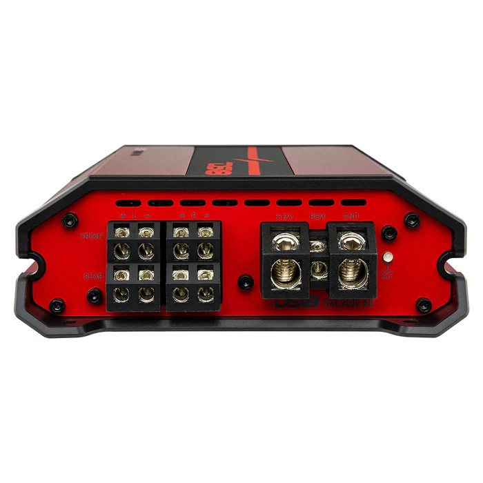 DS18 SXE-2000.4D/RD SXE Series 4-Channel Class D Amplifier - 100W
