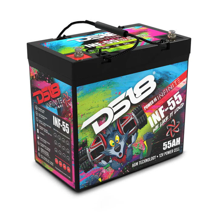 DS18 INF-55AH Infinite 55 AH AGM Power Cell Battery - Singh