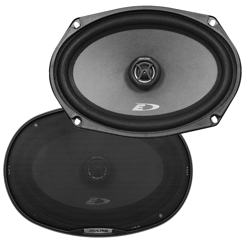 Alpine SXE-6926S Type-E 6x9” 45W RMS 2-Way Coaxial Speakers
