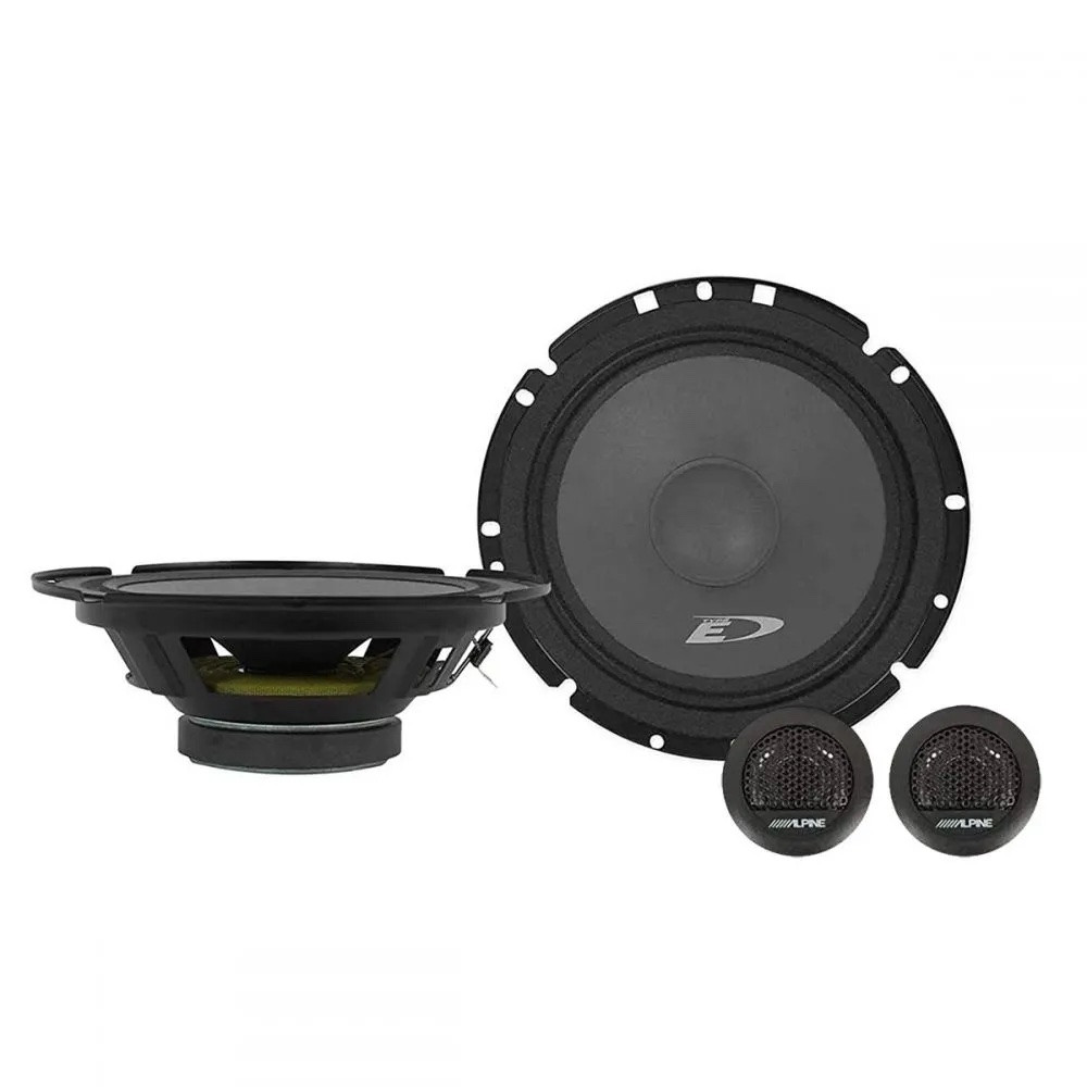 Alpine SXE-1751S Type-E 6.5” 80W RMS 2-Way Component Speakers with
