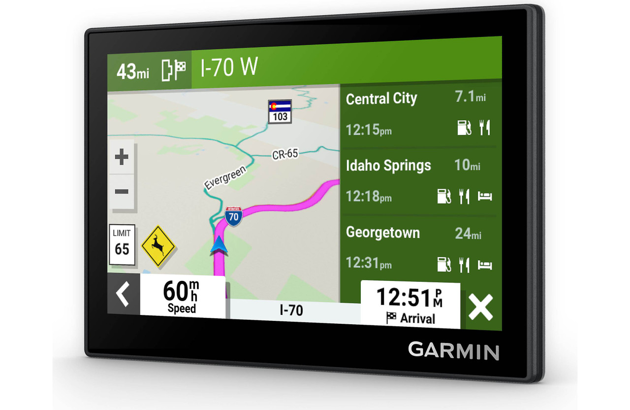 GARMIN - yuu  g53 Garmin Drive™ 53 with Traffic, GPS Navigator, High