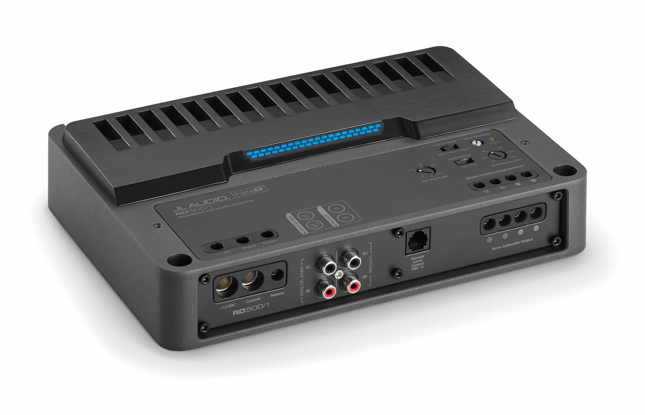 JL Audio RD500/1 500W RMS Monoblock Amplifier - Singh Electronics