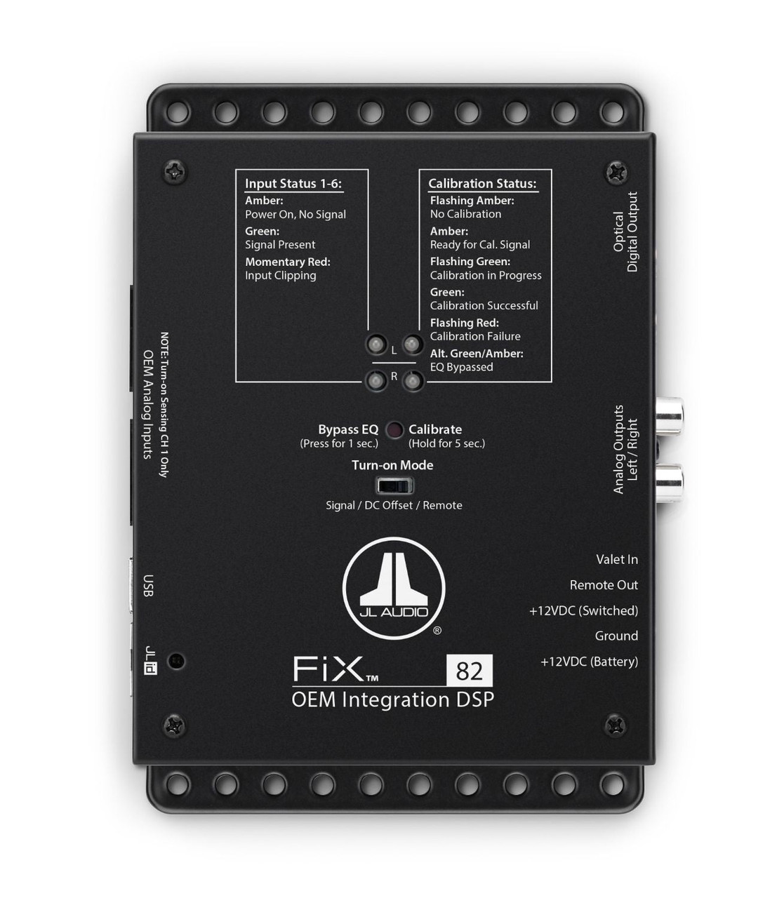 JL Audio FiX 82 Sound Processor OEM Integration DSP with Automatic