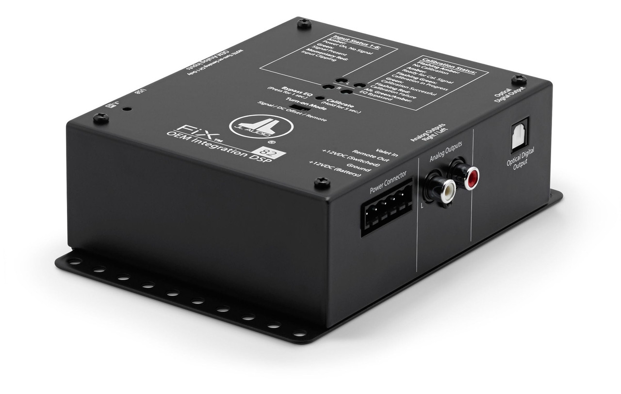 JLオーディオ Fix82 DSP ライン変換シグナルプロセッサー JL Audio FiX 82 Sound Processor OEM Integration DSP with Automatic