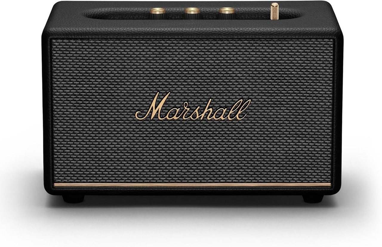Open Box - Marshall Acton III Compact Bluetooth Speaker - Black