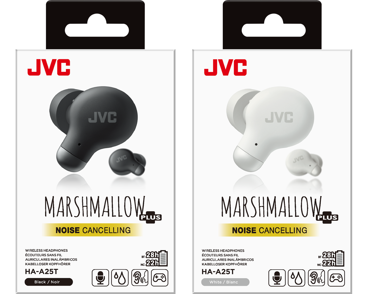 JVC HA-A25T Marshmallow True Wireless Earbud with Noise Cancelling