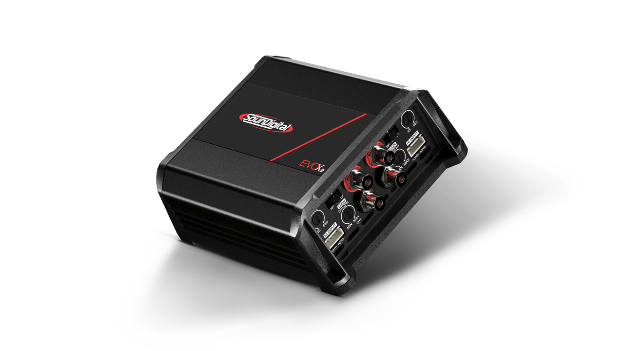 SounDigital 800.4EVOX2-4 4-Channel Amplifier - 200W RMS x 4