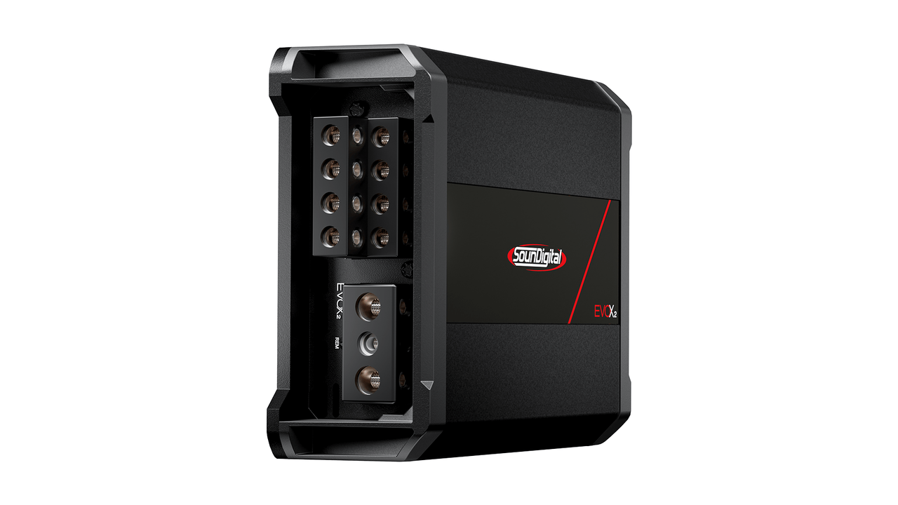 SounDigital 1200.4EVOX2 4-Channel Amplifier - 300W RMS x 4 - Singh