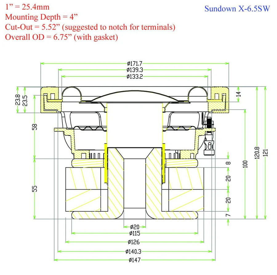 Sundown Audio SA Series 8