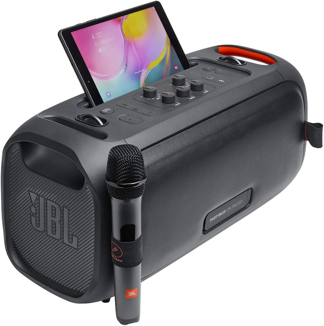 Open Box - JBL PartyBox On-The-Go Portable Bluetooth Party Speaker