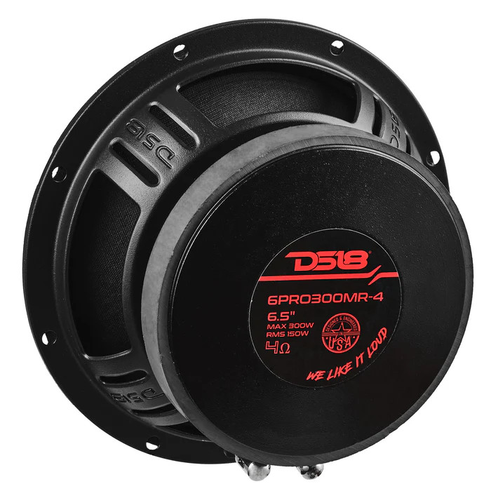 DS18 6PRO300MR-4 6.5” 150W RMS High Sensitivity Mid-Range