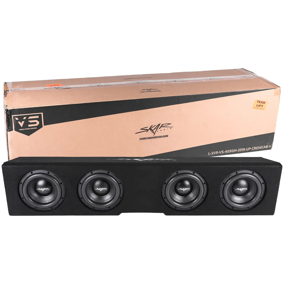 Skar Triple Triple Subwoofer Box Skar Audio Quad 8