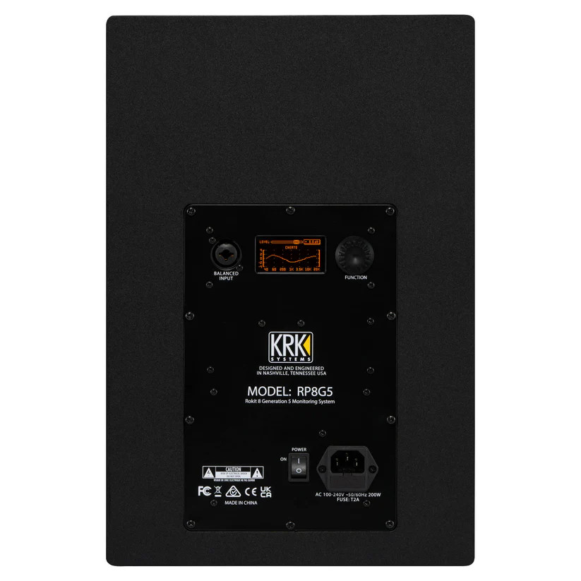 KRK Rokit RP8-G5 Active 8” Two-Way Studio Reference Monitor