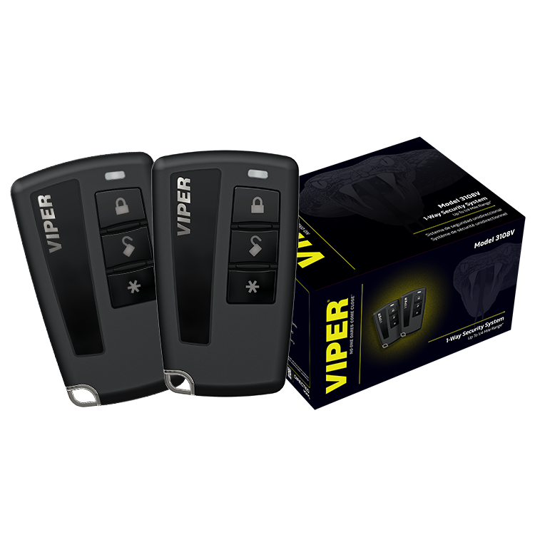 Viper 3108V Enhanced 1-Way Security System - Singh Electronics