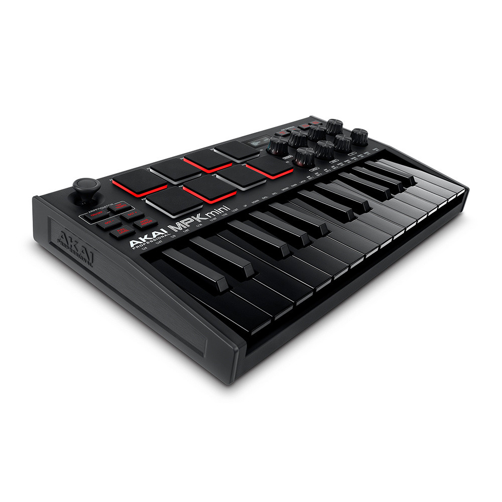 Akai Professional MPK Mini MK3 Compact 25 Note Keyboard and MIDI