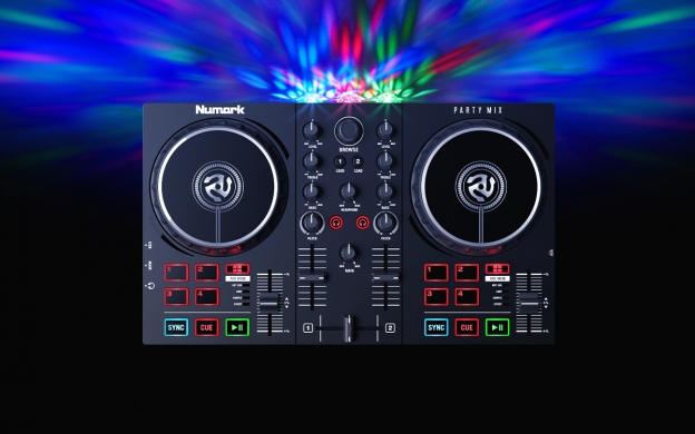 Numark Party Mix II Next Generation DJ Controller with Built-in