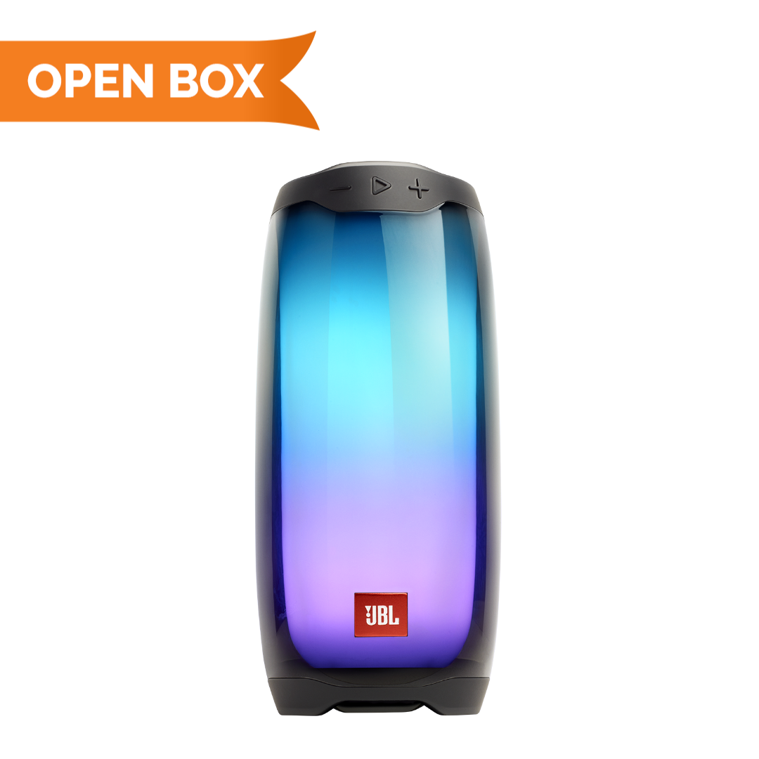 Open Box - JBL Pulse 4 Portable Bluetooth Speaker - Black - Singh