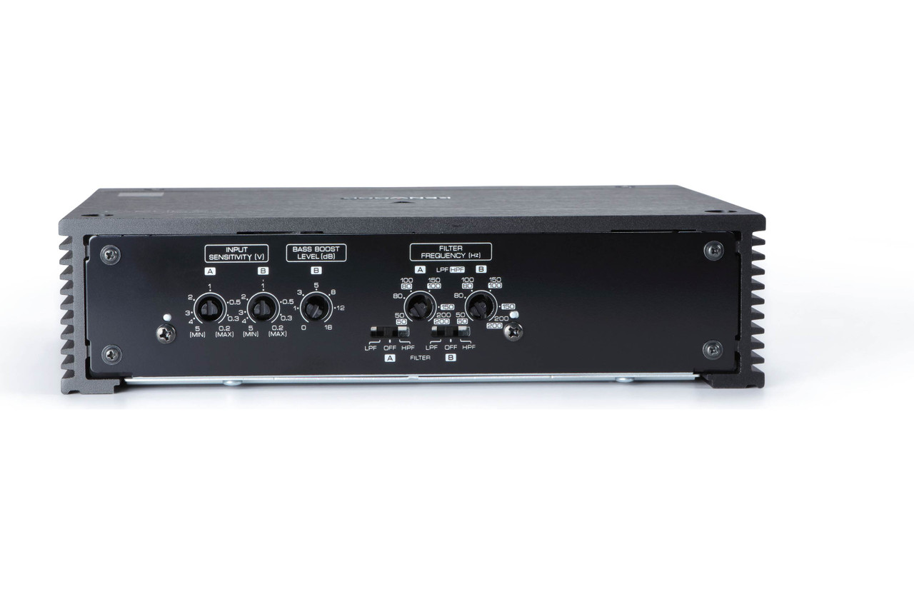 Kenwood eXcelon X303-4 4-Channel Car Amplifier — 50W RMS x 4