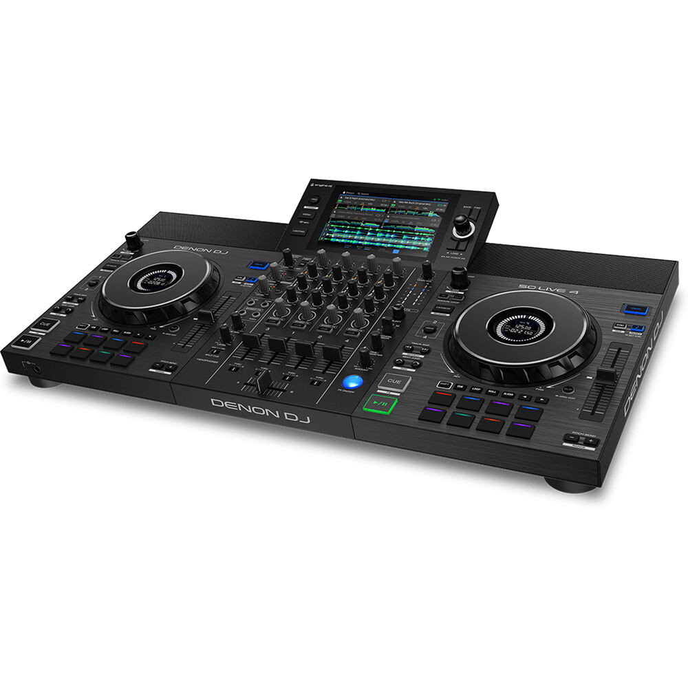檜*様 美品 Denon DJ Sc Live 4 Denon DJ SC LIVE 4 Standalone 4-Deck DJ Controller with Wi-Fi