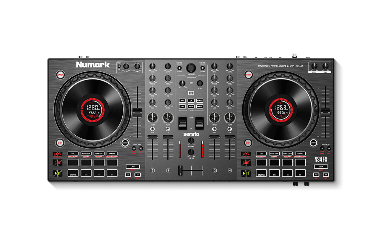 DJ機材 Numark Performance DJ Controller MIXTRACK PLATINUM FX | 4-DECK DJ CONTROLLER W/ JOG WHEEL