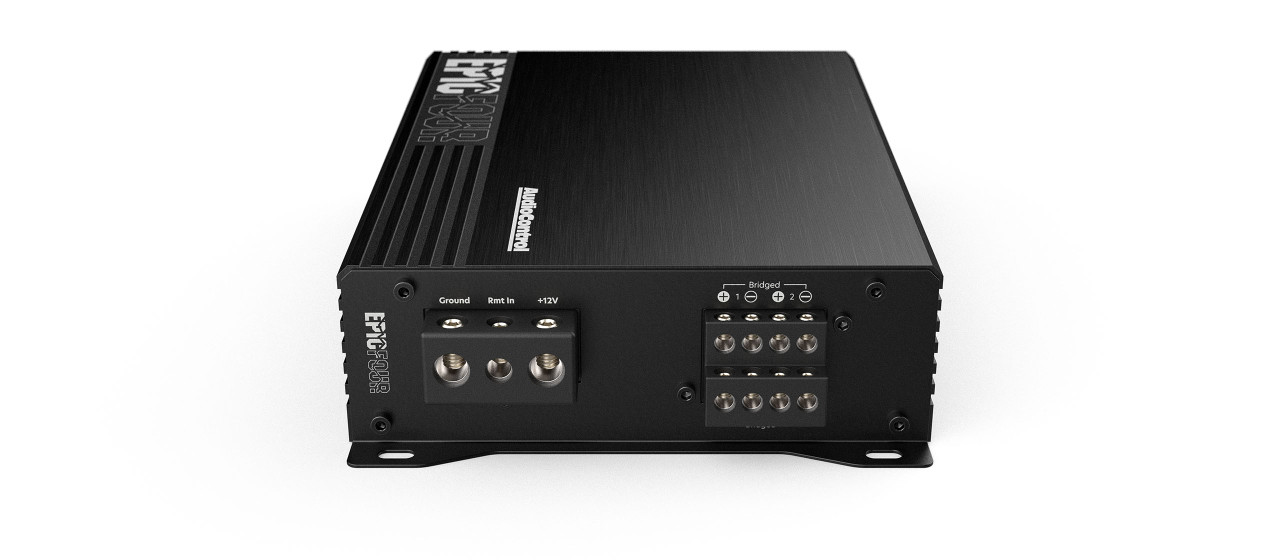 AudioControl EPICFOUR EPIC Series 4-Channel Car Amplifier — 100W