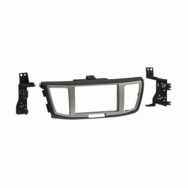 Metra 95-7877S Silver Double DIN Dash Kit With Wire Harness And Antenna Adapter
