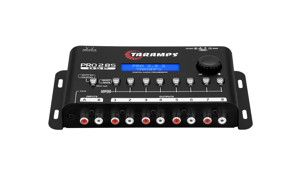 Taramps PRO2.8S 8-Way Digital Audio Processor - Singh Electronics
