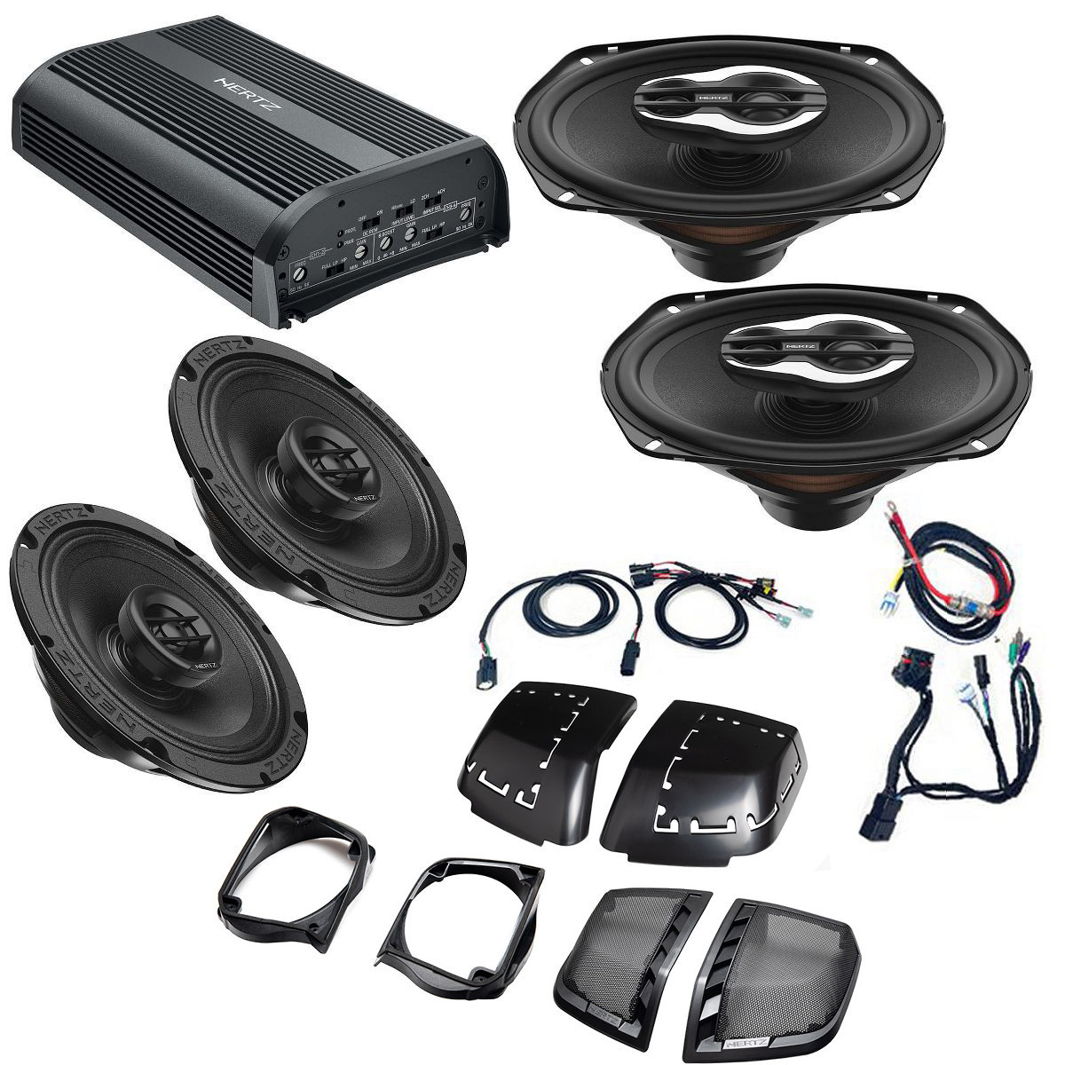 Hertz HD14H-SP3V2 Sound Pack 3 Version 2 for 2014+ Harley Davidson