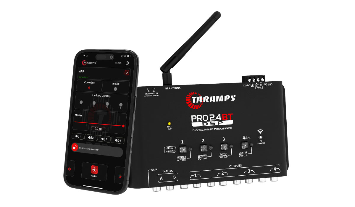 ✨新品✨Taramps Pro 2.4 BT DSPデジタルシグナルプロセッサー Taramps PRO 2.4BT Digital Audio Processor - Singh Electronics