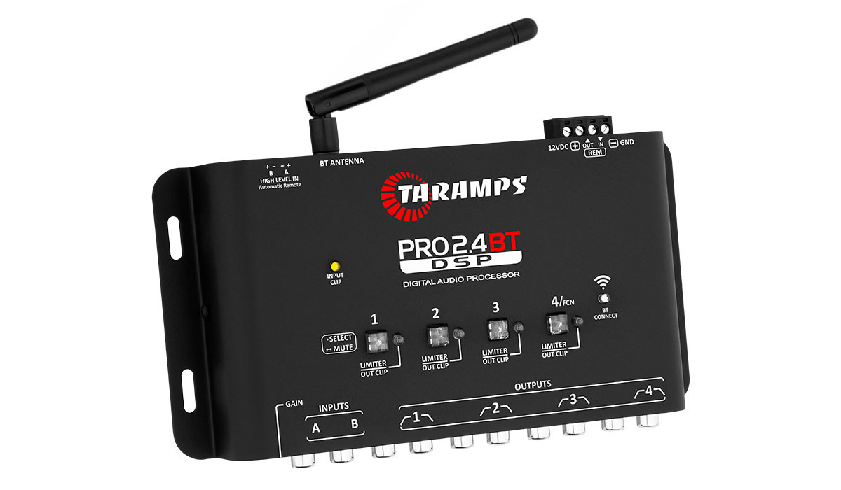 Taramps PRO 2.4BT Digital Audio Processor - Singh Electronics
