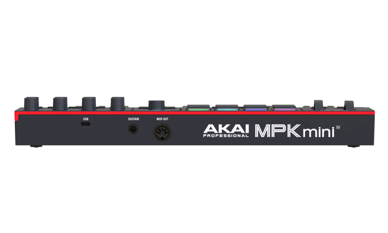 Akai Professional MPK Mini 4B Compact MIDI Controller - Black