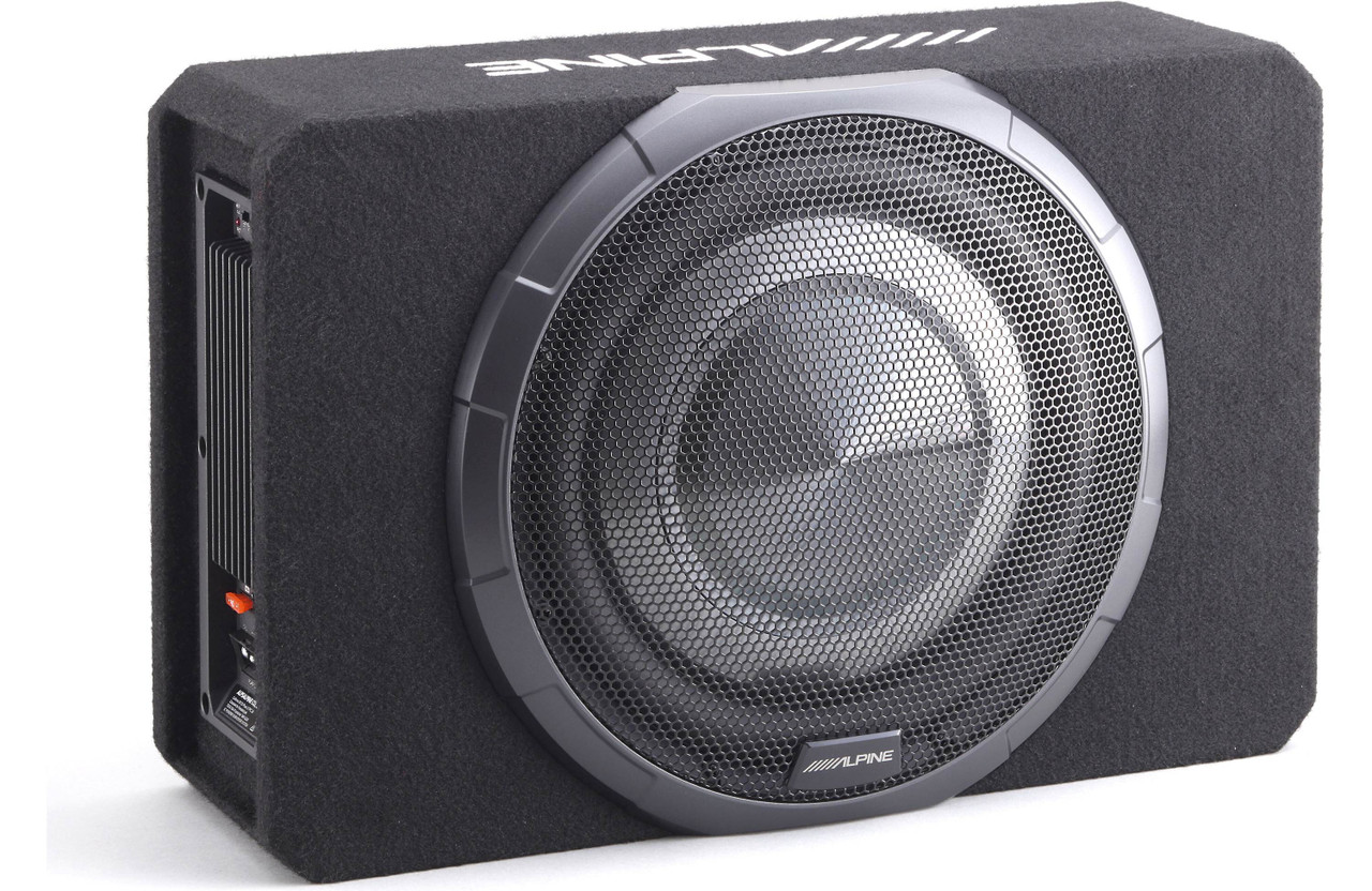 ALPINE R12 + Bass worx ボックス Alpine BassRev PWV-SB12 12