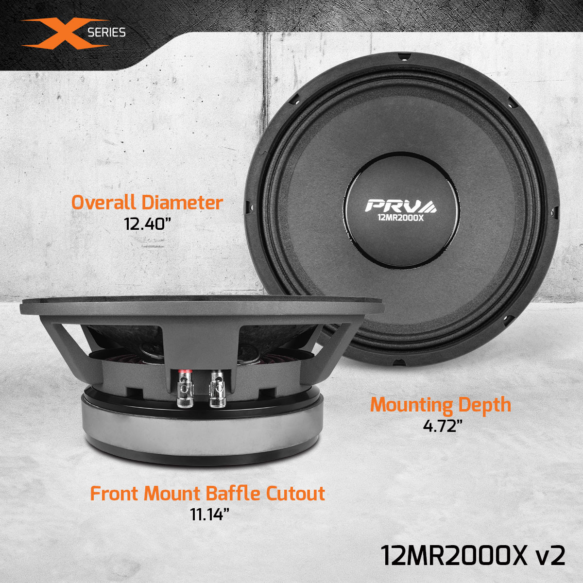 PRV Audio 12MR2000X v2 12