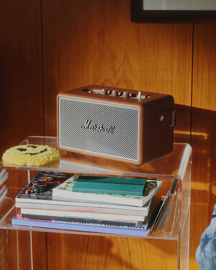 Marshall Kilburn III Portable Bluetooth Speaker - Brown - Singh