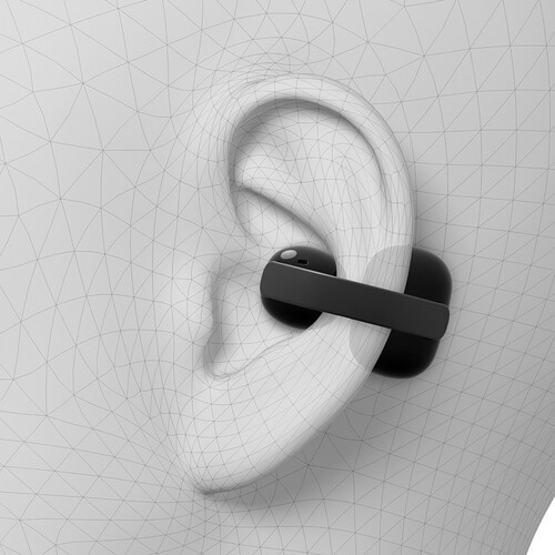 【新品未開封】SONY LinkBuds Clip WF-L900/VZ Sony WF-LC900 LinkBuds Clip Truly Wireless Open Earbuds - Black