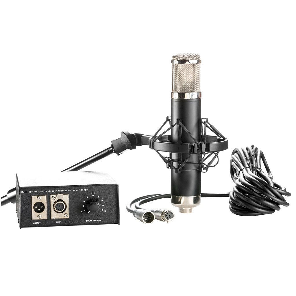 Apex Electronics APEX460B Multi-Pattern Tube Condenser Microphone ...
