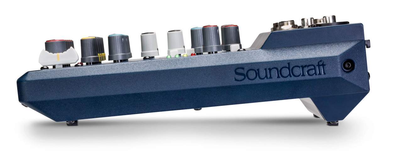 Soundcraft NOTEPAD-8FX 8-Channel Analog Mixer with USB I/O and