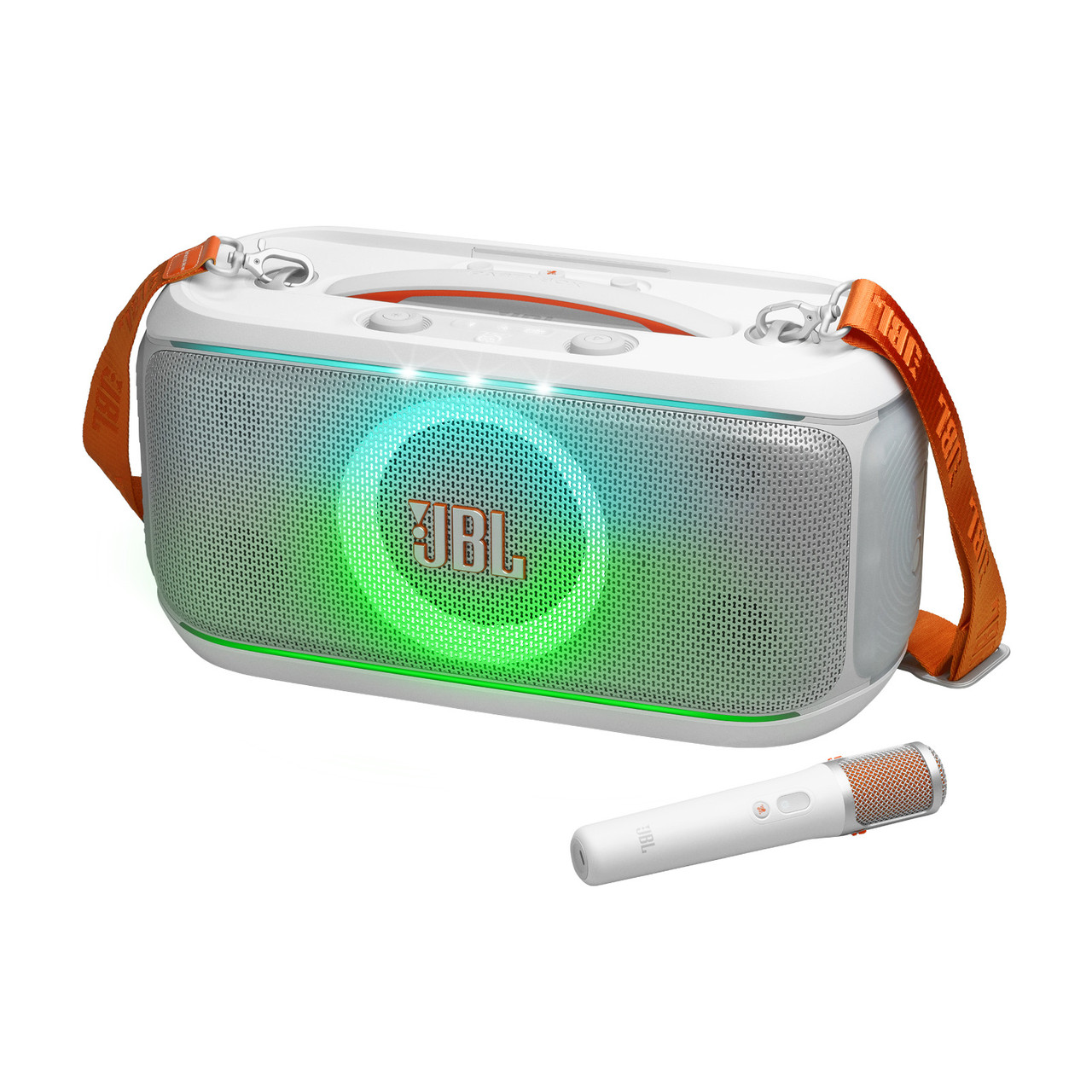 JBL PARTYBOX ON THE GO 2 マイク2本 ケース付 JBL PartyBox On-the-Go 2 Plus Portable Party Speaker with Wireless