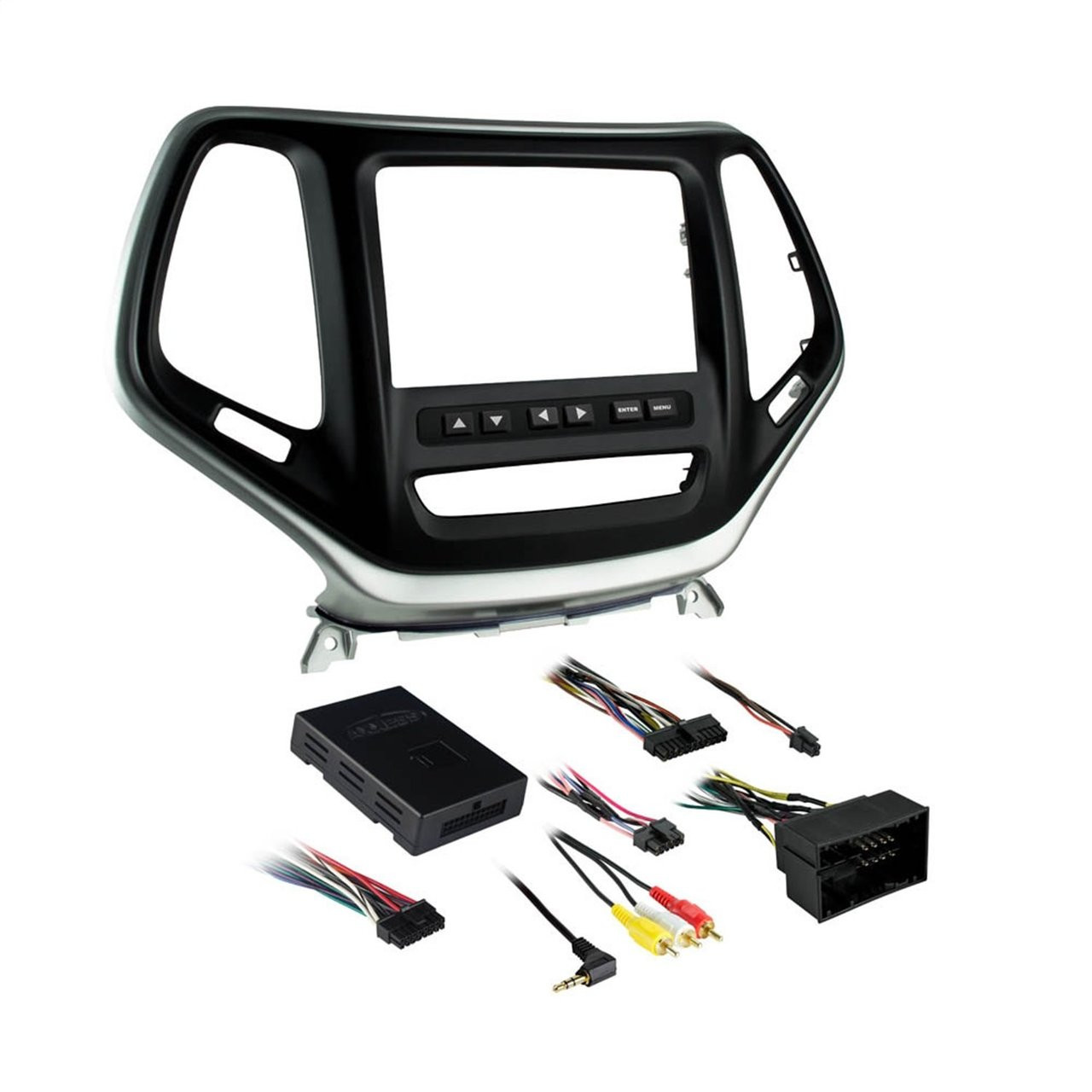 Metra 996526S Double DIN Dash Kit for Select 2014Up Jeep Cherokee