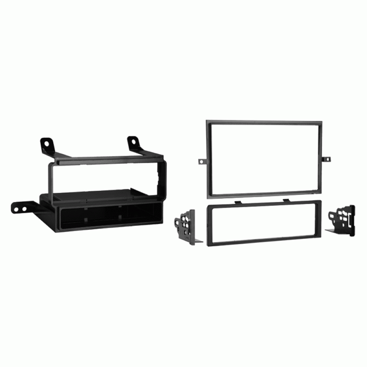 Metra 99-5025 Installation Kit with EQ Slot for 1987-1993 Ford Mustang Vehicles Black