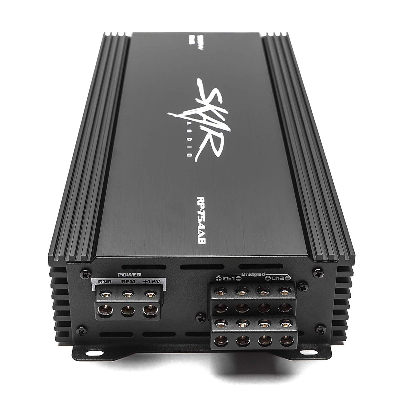 Skar Audio RP-1500.1D パワーアンプ Skar Audio RP-75.4AB Full-Range Class A/B 4 Channel Car Amplifier